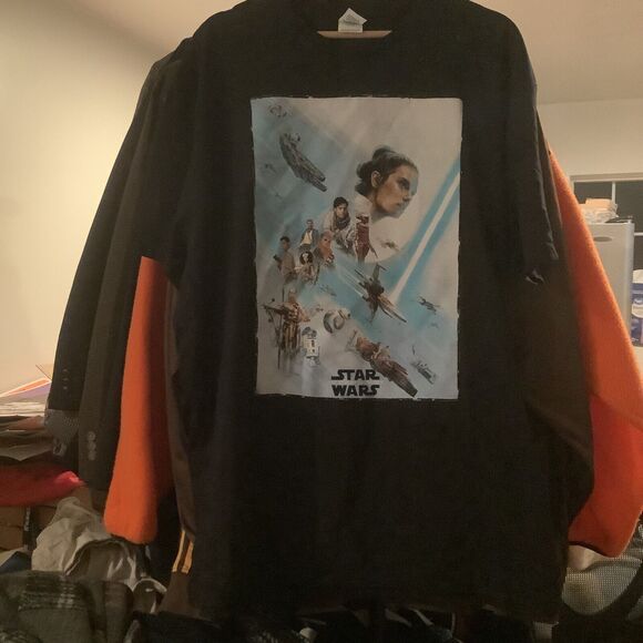 Sample Men's Star Wars The Rise of Skywalker Rey Tee size xl extra large X-Large - Picture 1 of 3